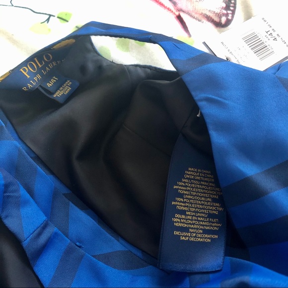 NWT✨ RL Satin Plaid Dress - Picture 6 of 7